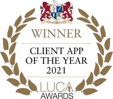Winner: 2021 ICB Luca awards, Client App of the Year
