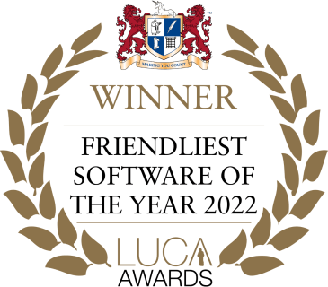 Winner: 2021 ICB Luca awards, Friendliest software of the Year