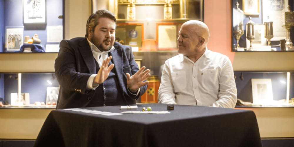 Dom Littlewood interviews mind-reader and magician Chris Wall.