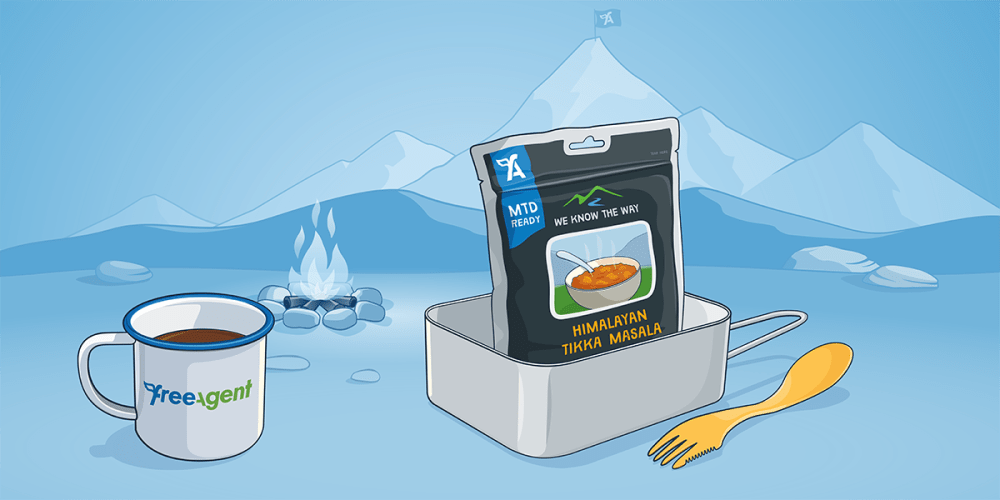 Cooking kit for mountaineers