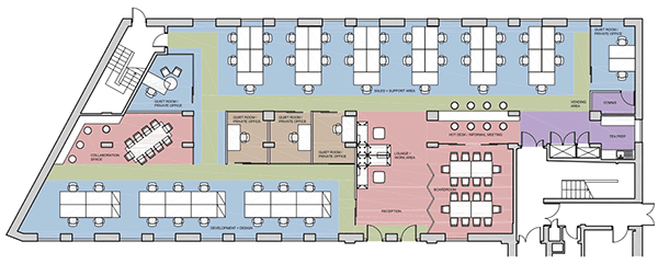 Office floorplan