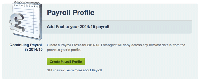 Payroll Profiles