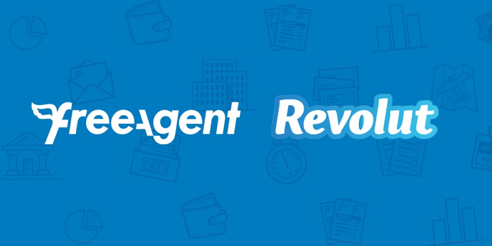 FreeAgent and Revolut logos