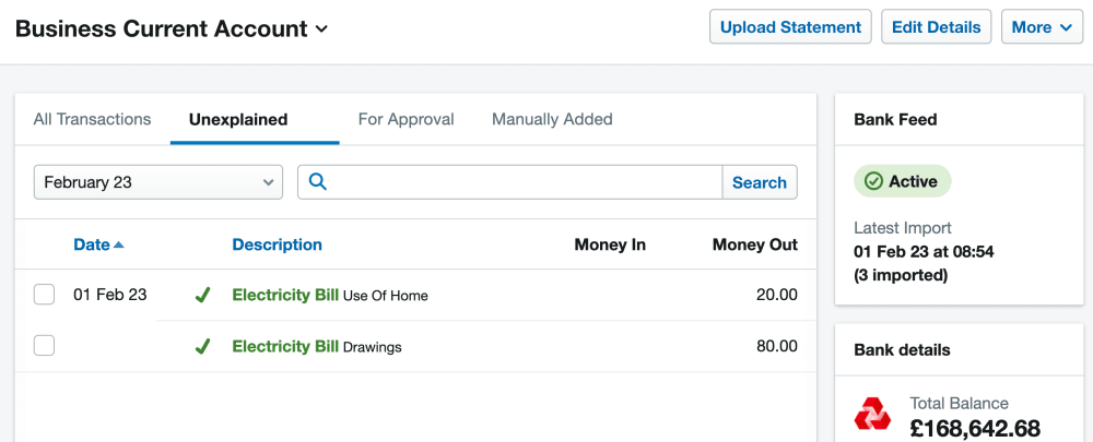 Explaining working from home expenses in FreeAgent.