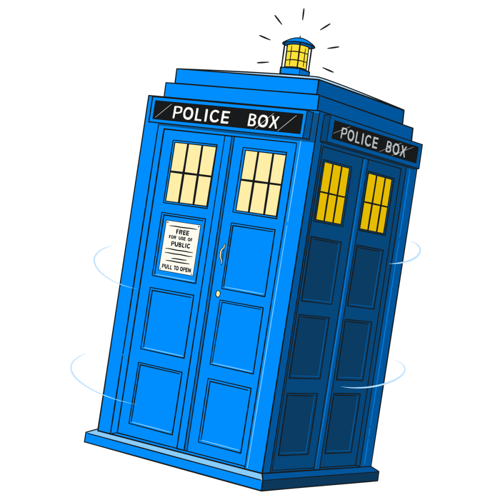 Timeline Dr Who Tardis
