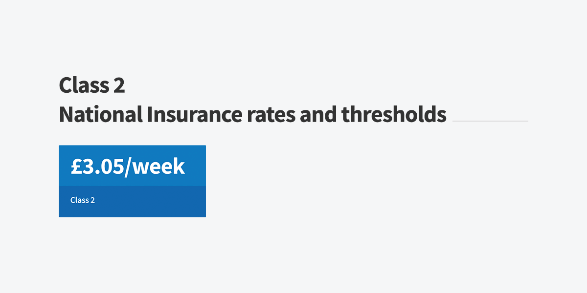 Class 2 National Insurance rates 2022/23 FreeAgent