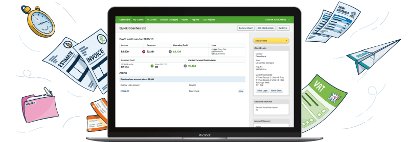 FreeAgent Client Features