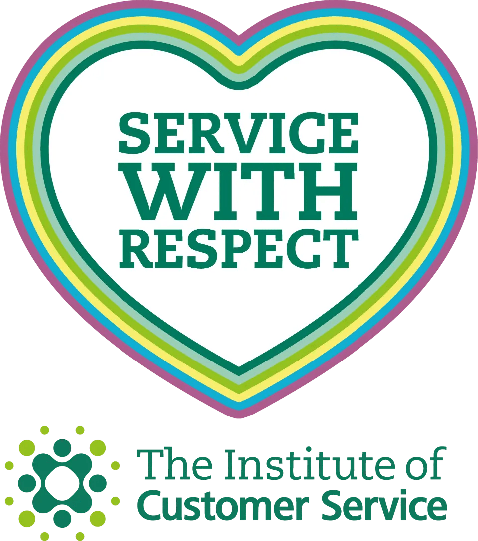 Service with respect logo